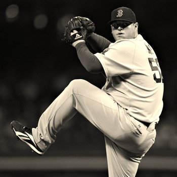 Joey Pitching for the Red Sox